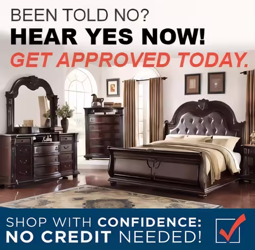 High-quality bedroom furniture display in Pensacola FL