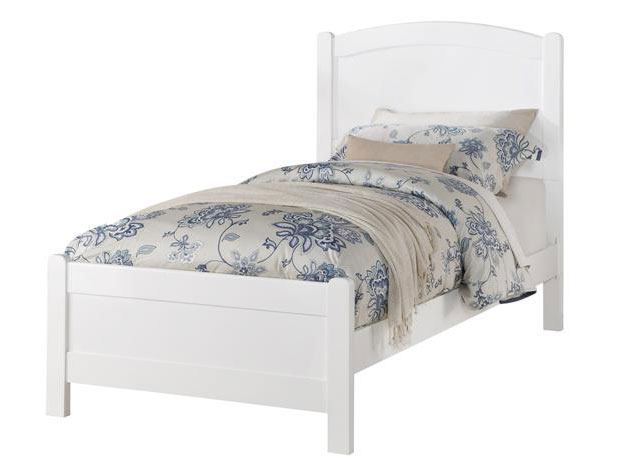 HELENE TWIN BED WHITE - WOOD Furniture