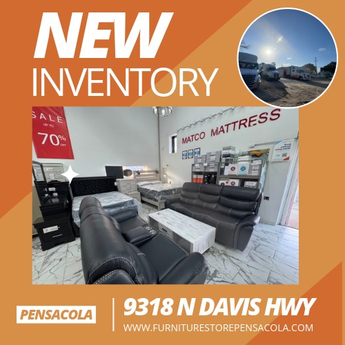 New Furniture Inventory in stock!
